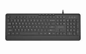 GEMBIRD KB-MCH-05 multimeedia klaviatuur USB, ENG, must