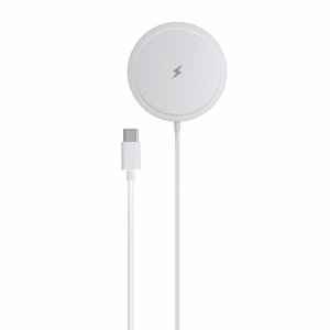 Traadita laadija BLUE STAR Charing Pad 15w ühilduv MagSafe valge