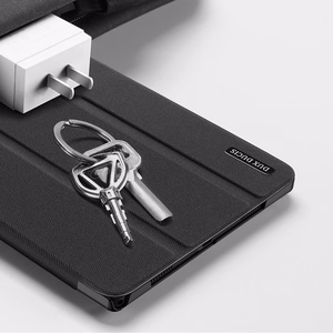 Dux Ducis Domo kokkuklapitav kate tahvelarvuti ümbris Smart Sleep funktsiooniga aluse Samsung Galaxy Tab A8 10.5'' 2021 Must