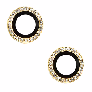 Karastatud klaas HARD DIAMOND jaoks camera (LENS) jaoks Iphone 14/14 Plus/16e kuldne (lens 2 pieces)