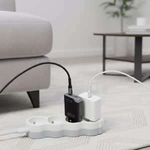 Phone laadija Forcell F-Energy Ultra Slim GaN III 2 x USB C PD QC4.0 3A 45W B245201(2C) must