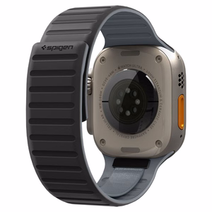 Spigen Athlex Air M rihm Apple Watch 44 / 45 / 46 / 49 mm jaoks, must ja hall
