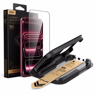 ESR UltraFit Armorite Pro karastatud klaas mudelitele iPhone 18 Pro Max / 17 Pro Max, must