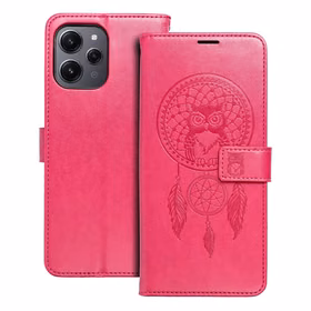 MEZZO Book ümbris jaoks XIAOMI Redmi 12 4G / 12 5G dreamcatcher magenta