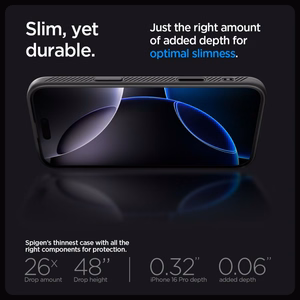 Spigen Liquid Air "T" MagSafe ümbris jaoks iPhone 16 Pro - matt must