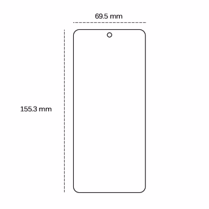 2,5D karastatud klaas Xiaomi Redmi Note 13 Pro 4G / 5G / Note 14s 4G