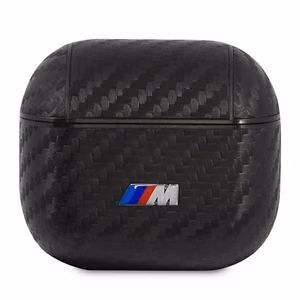 BMW PU Carbon M Collection ümbris AirPods 3 jaoks - must