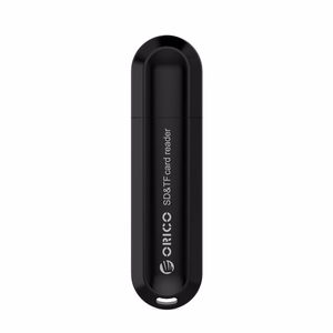 Orico CRS21 USB 3.0 SD- ja microSD-mälukaardilugeja, must