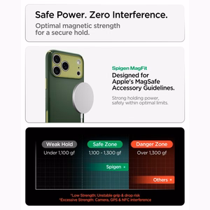 Spigen Nano Pop MagSafe ümbris iPhone 18 Pro Max / 17 Pro Max jaoks, roheline