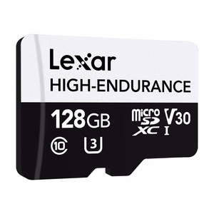 Карта памяти Lexar High-Endurance microSDHC/microSDXC объемом 128 ГБ