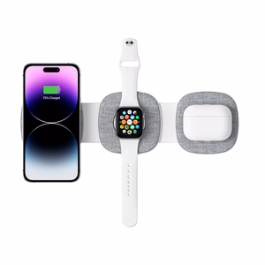 Tech-Protect QI15W-A32 3-in-1 Induktiivne Laadija koos MagSafe jaoks Smartphone / Apple Watch / AirPods - hall