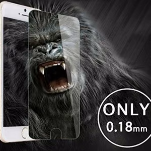 Karastatud klaas Gorilla 0.18mm Apple iPhone 6 Plus/6S Plus must bulk