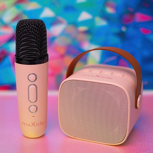 Maxlife Bluetooth-karaokekõlar MXKS-100 roosa