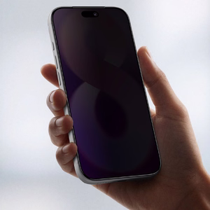 AmazingThing Radix +Care privaatsust kaitsev klaas koos paigaldusraamiga iPhone 18 Pro jaoks