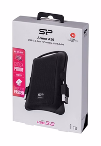 Silicon Power Armor A30 väline kõvaketas 1 TB must
