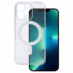 TEL PROTECT MagSilicone Ümbris jaoks Iphone 13 Pro Max Läbipaistev