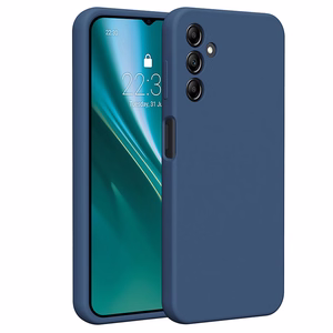 Etteri Silicone ümbris jaoks Samsung Galaxy A14 dark sinine