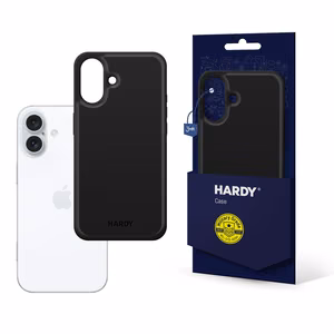 3mk Hardy Apple Silky Leather MagCase jaoks Apple iPhone 16 Plus - Must