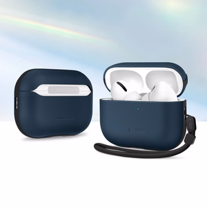 Tech-Protect NaturalFit Ümbris jaoks AirPods Pro 3 - Navy Sinine