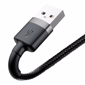 Baseus Cafule USB – Lightning kaabel 2A, 3 m, must/hall