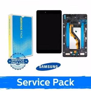 LCD ekraan ühilduv Samsung T290 Tab A 8.0 must raamiga (Service Pack)