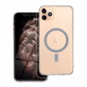 CLEAR MAG ÜMBRIS compatible with MagSafe jaoks IPHONE 11 Pro Max läbipaistev