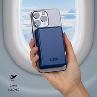 Powerbank SBS TEBB5000MAG1CB 5000 mAh ühilduv MagSafe'iga - sinine