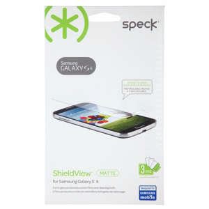 Speck ShieldView matid ekraanikaitsekiled seadmele Samsung Galaxy S4, 3 tk