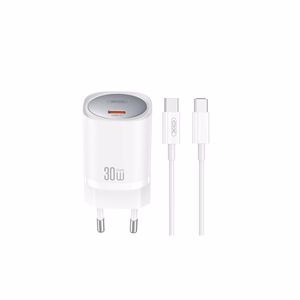 XO seinalaadija CE20 PD 30W 1x USB-C valge