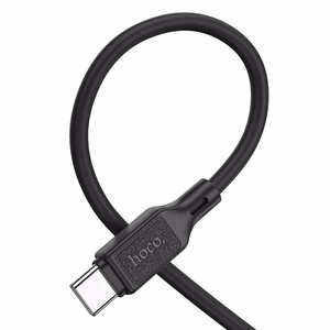 Кабель USB A - USB C Hoco 3A 1 m X90 чёрный