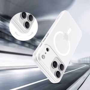 Tech-Protect MagSlim MagSafe Ümbris jaoks iPhone 17 Pro - Matt Valge