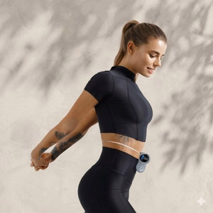 RENPHO Smart Body Tape Measure+ Y002 nutikas kehamõõdulint, must