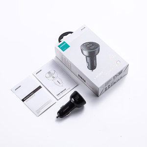 Joyroom 70W car Laadija with 3 ports: USB, 2 x USB C must (JR-CL26)