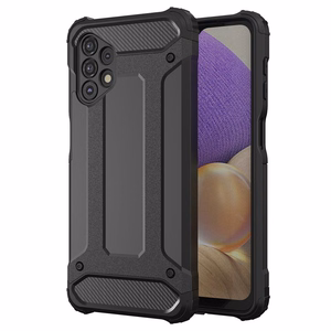 Hybrid Armor Case прочный защищённый чехол для Samsung Galaxy A73 чёрный