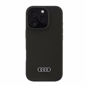 Audi Silicone Ümbris iPhone 16 Pro 6.3" must/must hardcase AU-LSRIP16P-Q3/D1-BK