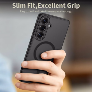 Tech-Protect BasicMag MagSafe Ümbris for Samsung Galaxy S26+ - läbipaistev must