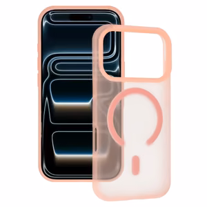 Tel Protect Mist Matte Magsafe чехол Iphone 16 Pro розово-оранжевый