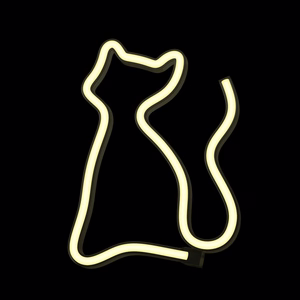 Neon LED Light CAT warm valge Bat + USB FLNE03 Forever Light