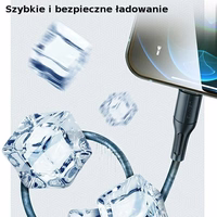 USAMS Kaabel U68 microUSB 2A Fast Charge 1m must SJ502USB01 (US-SJ502)