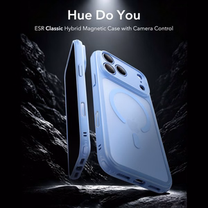 ESR Classic Hybrid MagSafe ümbris mudelitele iPhone 18 Pro Max / 17 Pro Max, helesinine