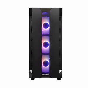 Корпус CHIEFTEC HUNTER MidiTower ATX MiniITX чёрный GS-01B-OP