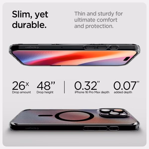 Spigen Ultra Hybrid "T" MagSafe Ümbris jaoks iPhone 16 Pro Max - must