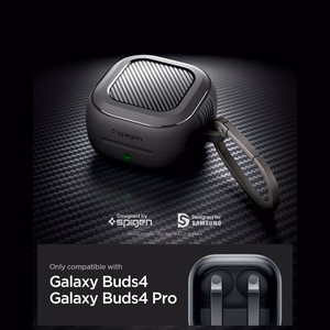 Spigen Rugged Armor ümbris Samsung Galaxy Buds 4 / 4 Pro - Matte must