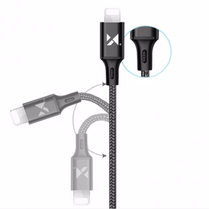 USB Cable Wozinsky "WUC-L2R" Red "Lightning" 200cm