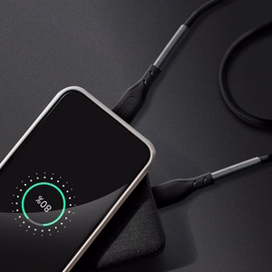 Kaabel USB C to Lightning Forcell F-Energy PD 3A 27W Carbon 1 m CB-01C must