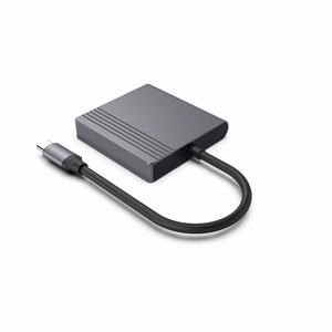 Gembird A-CM-HDMIFDPF-01 USB-C HDMI + DP adapter, 4K 60Hz, must