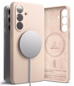 Ringke Silikoon MagSafe Ümbris for Samsung Galaxy S26+ - roosa