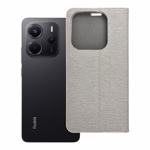 LUNA Book kuldne jaoks XIAOMI Redmi Note 14 5G hõbedane