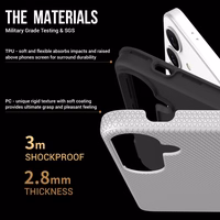 Perfectionists Kolmnurkne Ümbris Samsung A266 A26 5G hõbedane