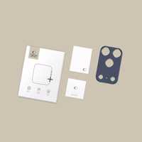 Tech-Protect Camalloy Fit+ Camera Cover jaoks iPhone 17 Pro Max - tumesinine sinine